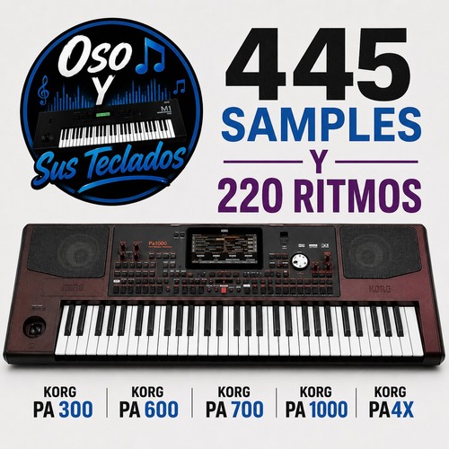 445 campioni 220 ritmos - /, para